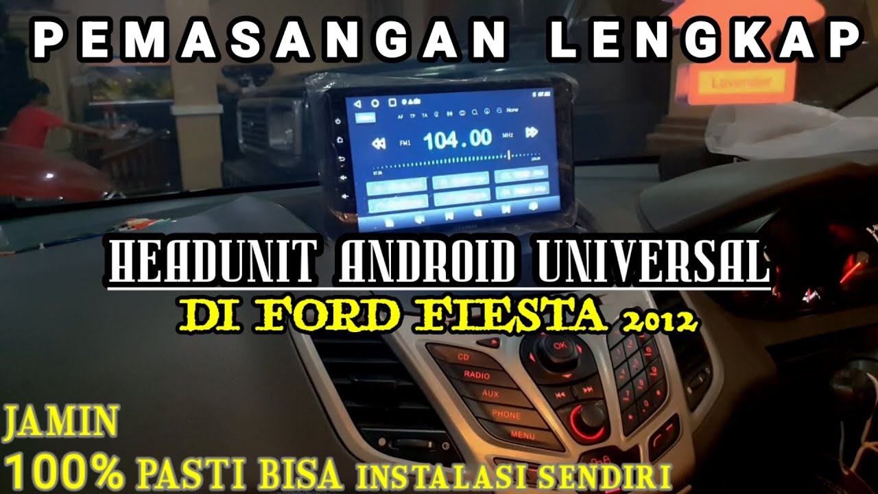 how to install android ford fiesta