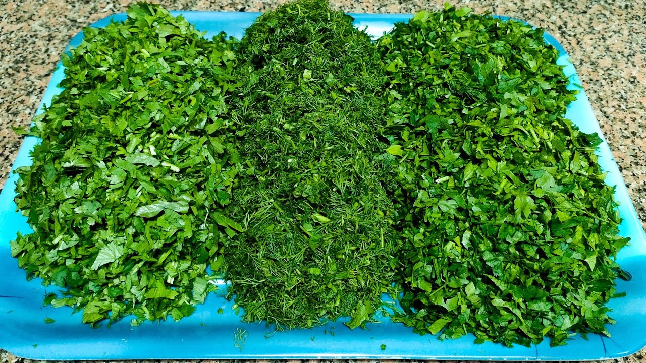 #طريقة #تخزين- الخضره -بقدونس- شبت -كسبره #food #وصفات #اكسبلور #طبخ