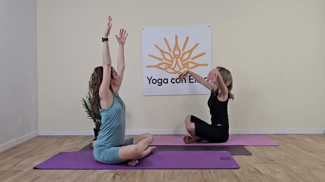 Lezione di yoga italiano e inglese accessibile a tutti