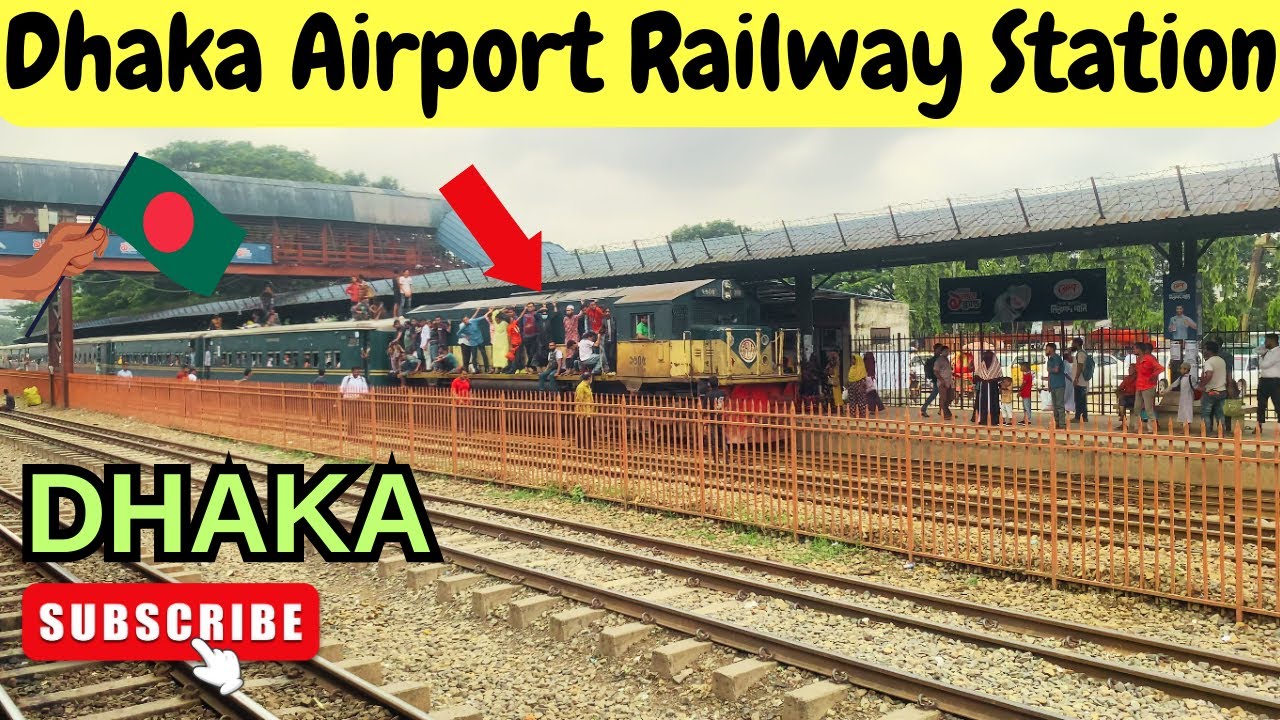 Dhaka Airport Railway Station - Bangladesh