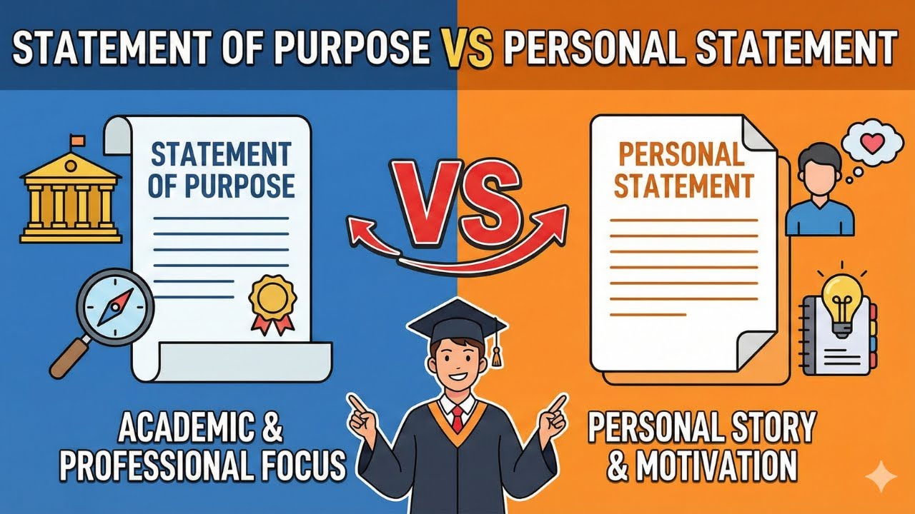 SOP vs Personal Statement: Key Differences You Must Know for Grad School