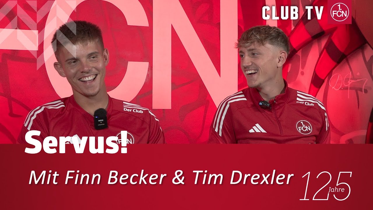Student, Spanier oder doch Padel-Profi?🤔😂 | Servus! mit Finn Becker & Tim Drexler | 1. FC N&uuml;rnberg