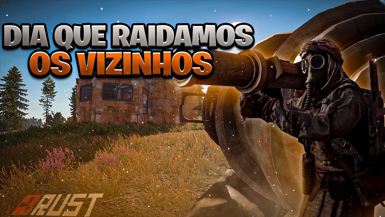 INICIANTES EM A&Ccedil;&Atilde;O: NOSSO PRIMEIRO RAID NO RUST (2024)