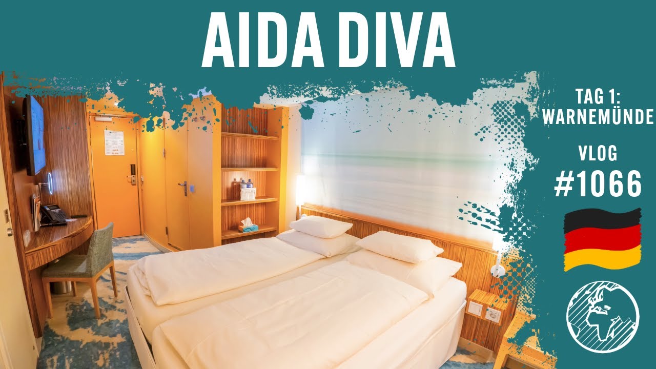 AIDAdiva | Tag 1 | Warnemünde mit Port Party | AIDA Cruises | Vlog 1066