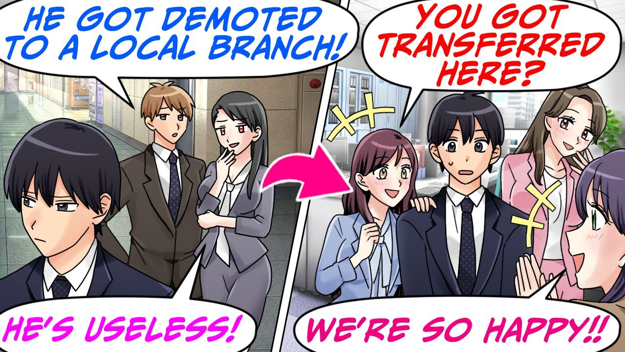 My Coworkers Bullied Me & I Got Demoted to Another Department But I Was Welcomed![RomCom Manga Dub]