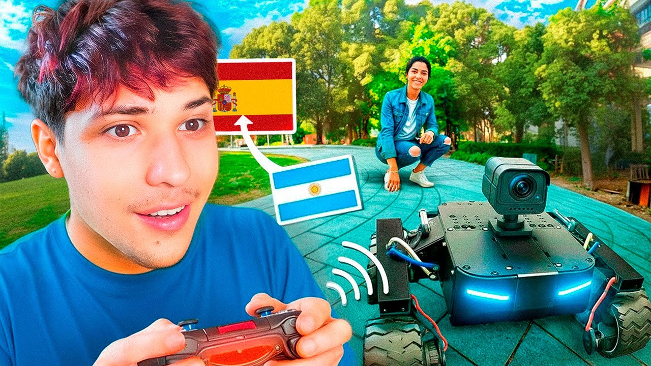 Manej&eacute; un Robot en Espa&ntilde;a desde mi Setup 😎