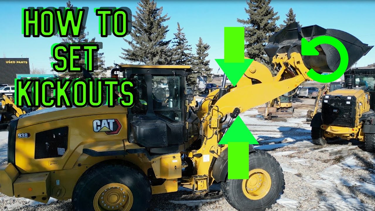 Погрузчик Cat 938 нового поколения — руководство по выталкивателям.