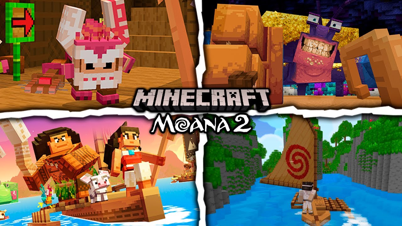 Minecraft: Moana 2 DLC - Complete Walkthrough (Full Game)