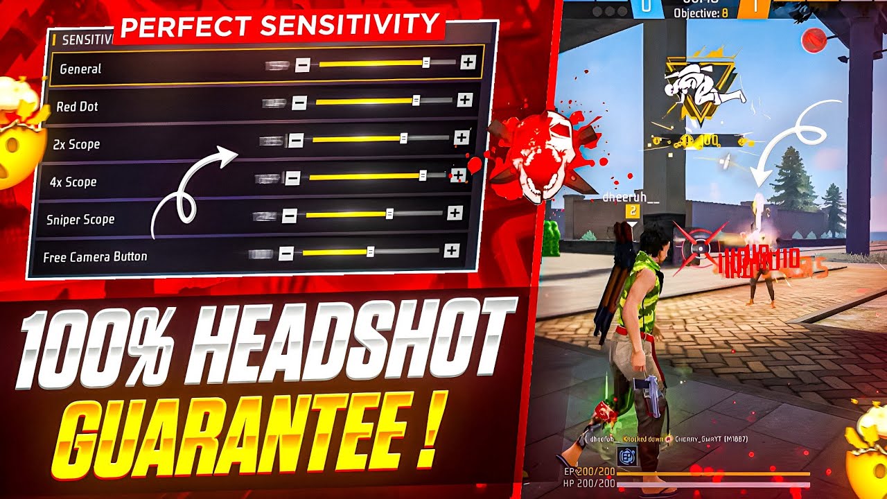 100% HEADSHOT GUARANTEE | Make Your Own PERFECT SENSITIVITY 2025 | Telugu Tips 