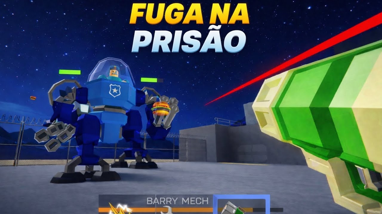 ROBLOX- FUGA NA PRISÃO DE BARRY(PARTE 2) 😰👮