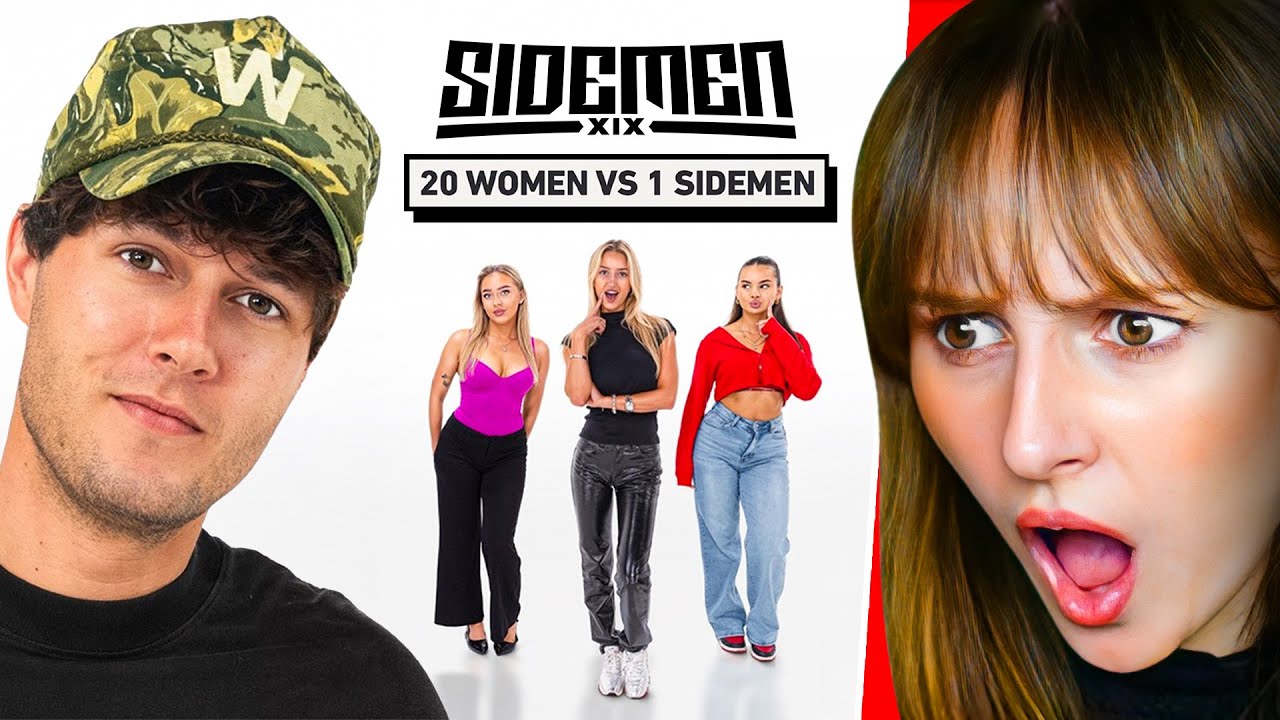 Freya Reacts to 20 WOMEN VS 1 SIDEMEN: ZACH JUSTICE EDITION