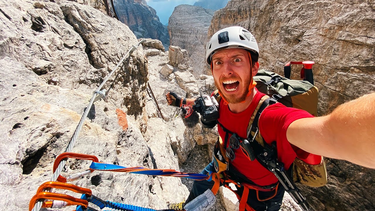 Sull'Orlo del Burrone - Ferrata delle Bocchette Centrali e Alte