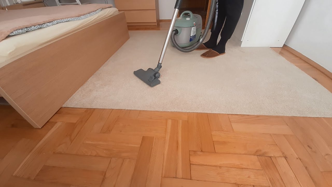 [ASMR VACUUMING HOME] odkurzam dom z filtrem wodnym | vacuum with water filter | Zelmer Wodnik 619