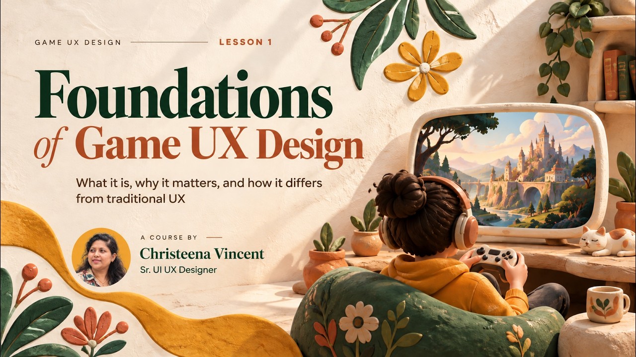 Game UX Design: Lessons 1&ndash;4 | Cognitive Science, Memory, Usability & Motivation