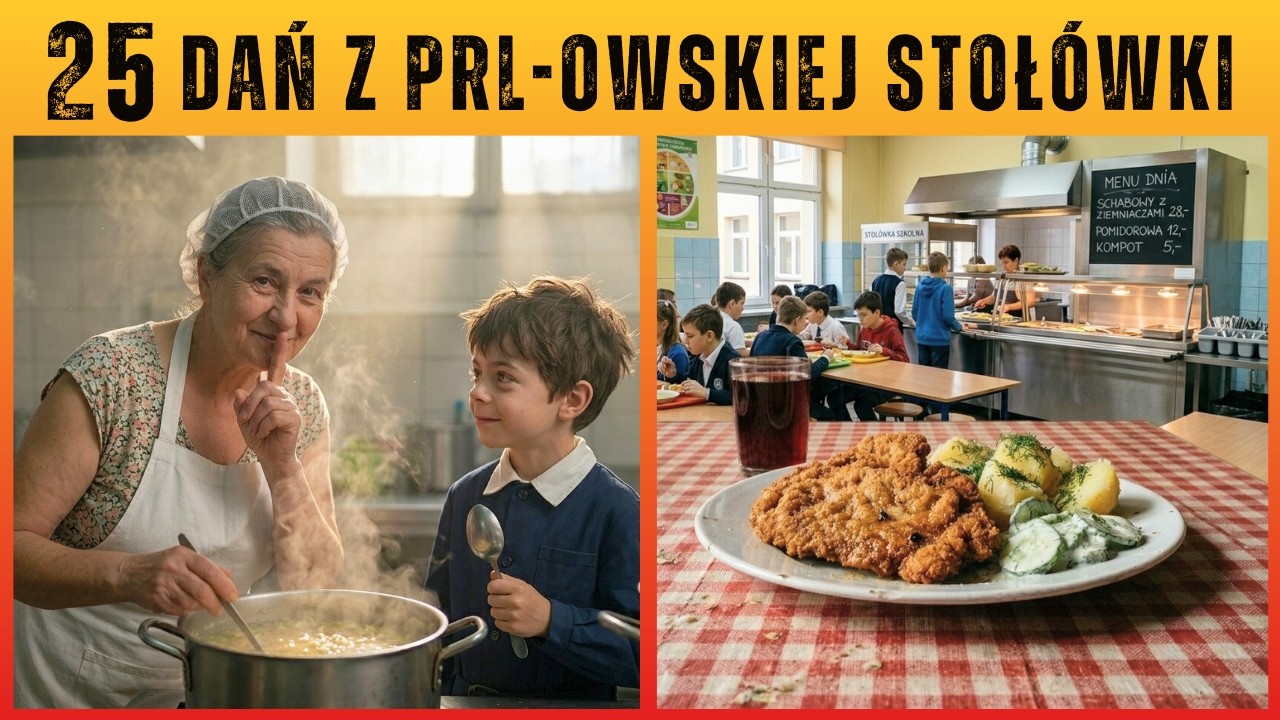 25 Najsłynniejszych Potraw ze Stołówki Szkolnej w Czasach Komunizmu