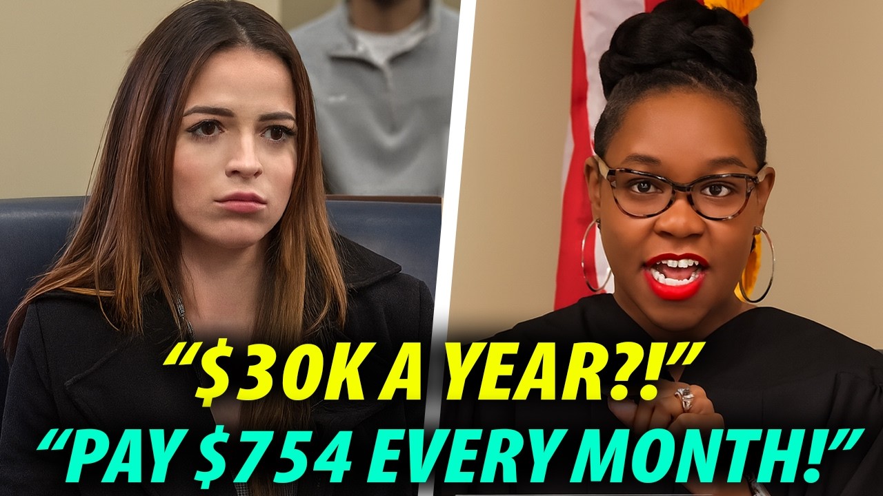 “She Makes $30K a Year… So Judge Ordered $754/Month Child Support!