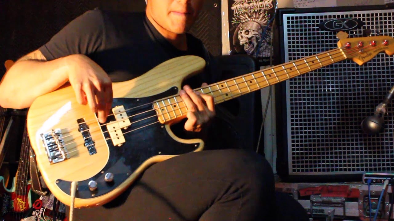 Fender Precision Bass with DiMarzio pickups - Funky Fingerstyle (Astor Cianciarulo)