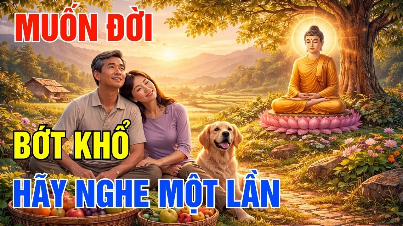 Phật Dạy - Muốn Đời Bớt Khổ, Hãy Học Cách Hài Lòng Với Những Gì Mình Đang Có!