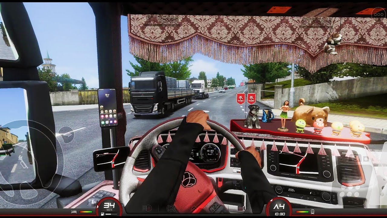 🔥Driving through the Narrow MILAN roads with a Long trailer 🛣Truckers of Europe 3✅️0.7.63