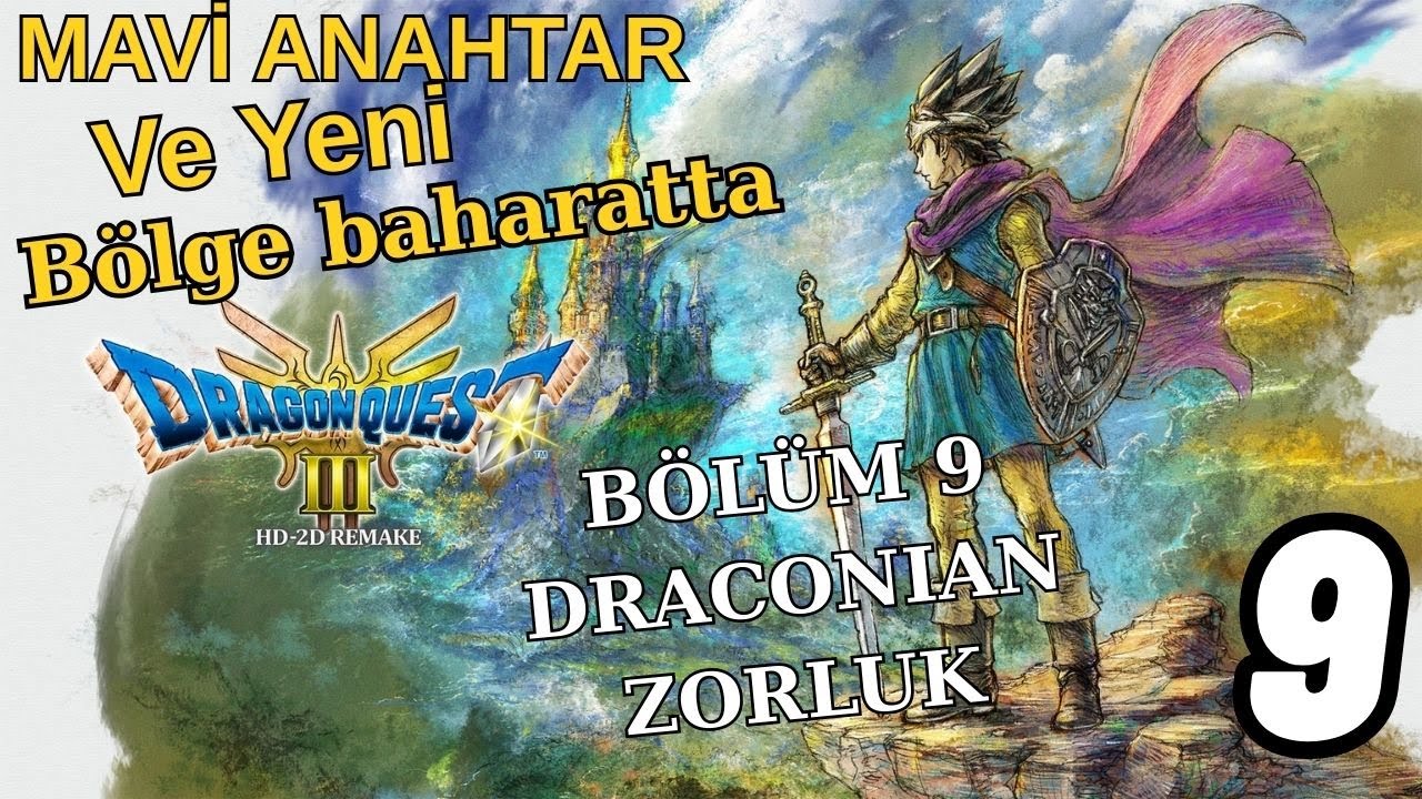 Dragon Quest 3 HD 2D Remake, Bölüm 9, Mavi anahtar ve baharat isteyen kral, Full oynanış Serisi