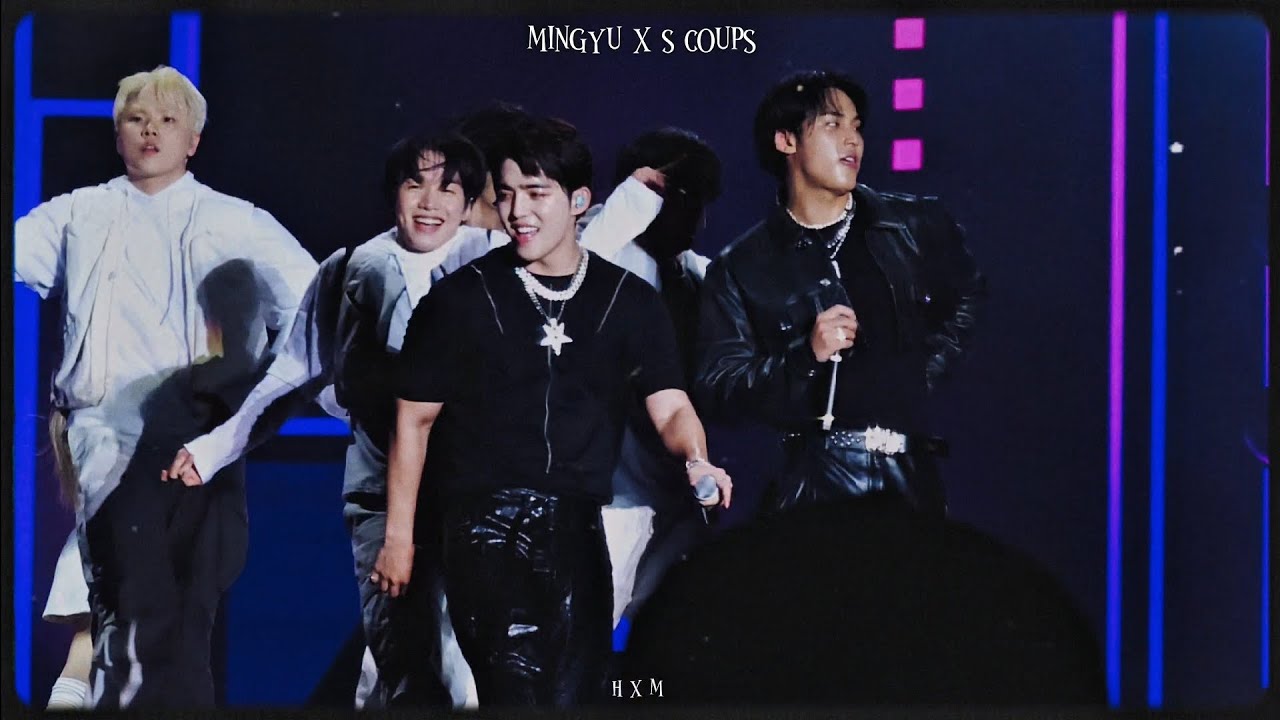 MINGYU X S.COUPS Dream Concert in Abu Dhabi 