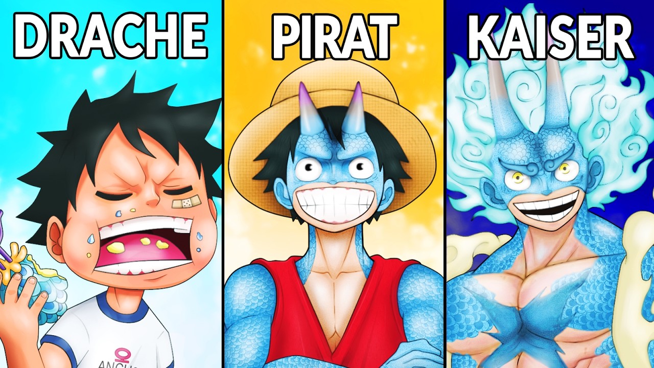 Was wäre wenn Ruffy die Drachen-Frucht in One Piece essen würde?