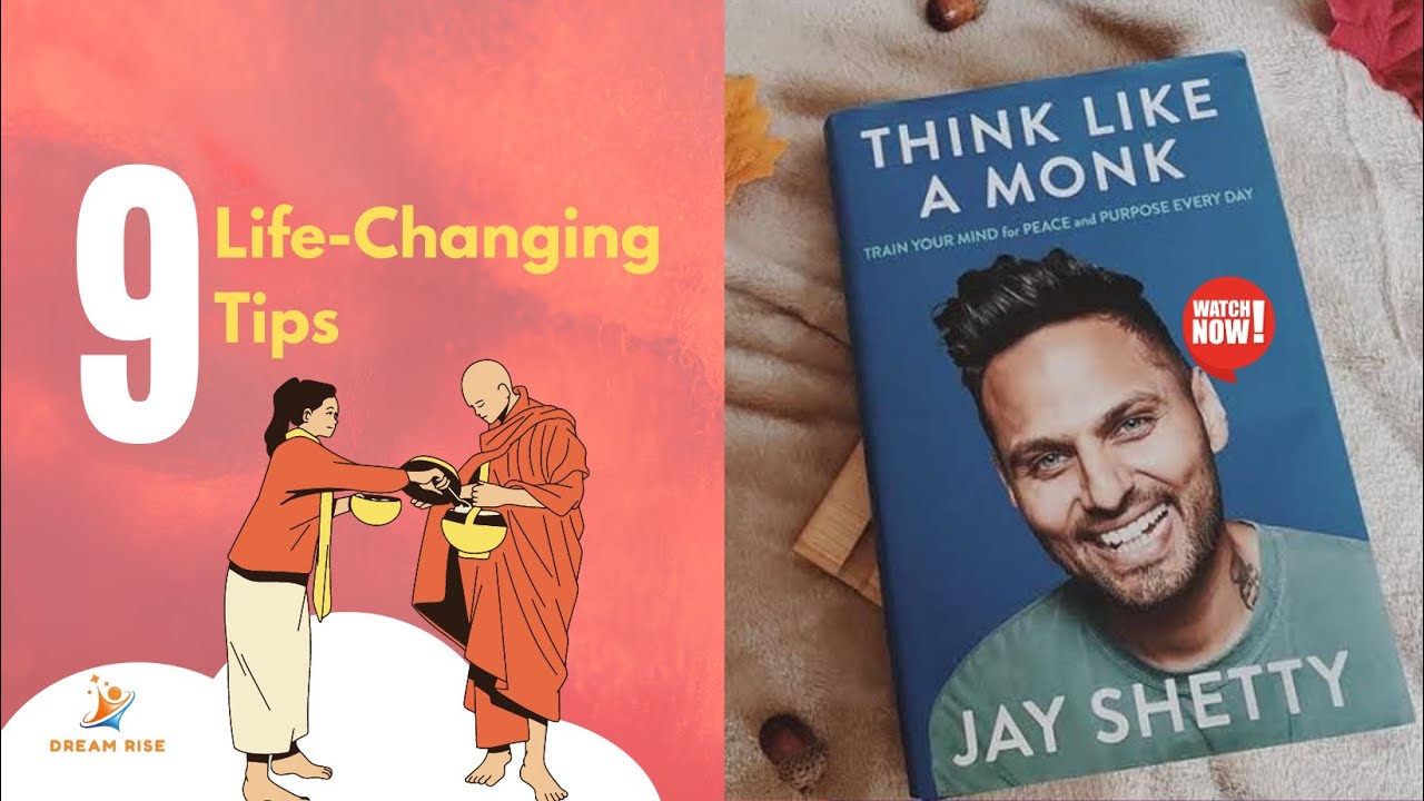 9 Life-Changing Tips to Think Like a Monk 🤔 - Animated Summary