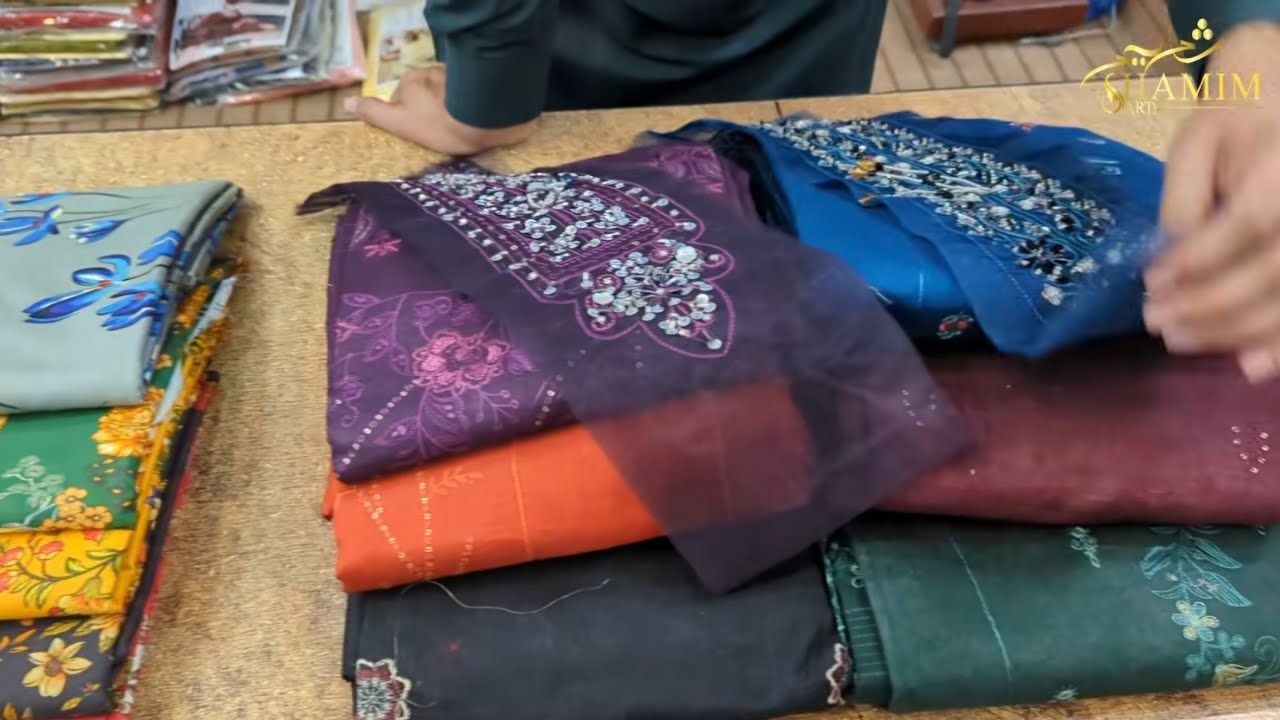 270,271- Gulkari Handmade adda work 3pc / Alkaram,Maria B 3pc / 1840 only /FREE SHIPPING FOR RAMADAN
