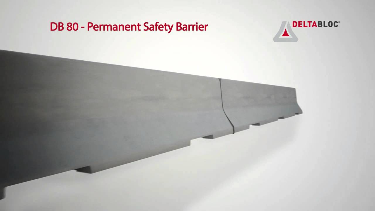 Deltabloc - concrete barrier animation
