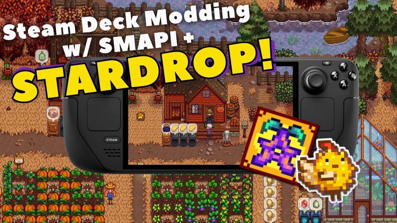 Руководство по моддингу Stardew Valley в Steam Deck + Установка Stardrop Mod Manager