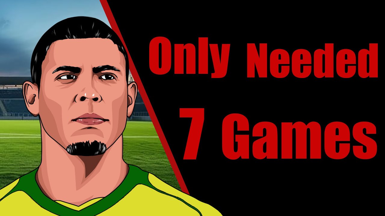 How Ronaldo Nazario Won the Ballon D'or in 7 Games.