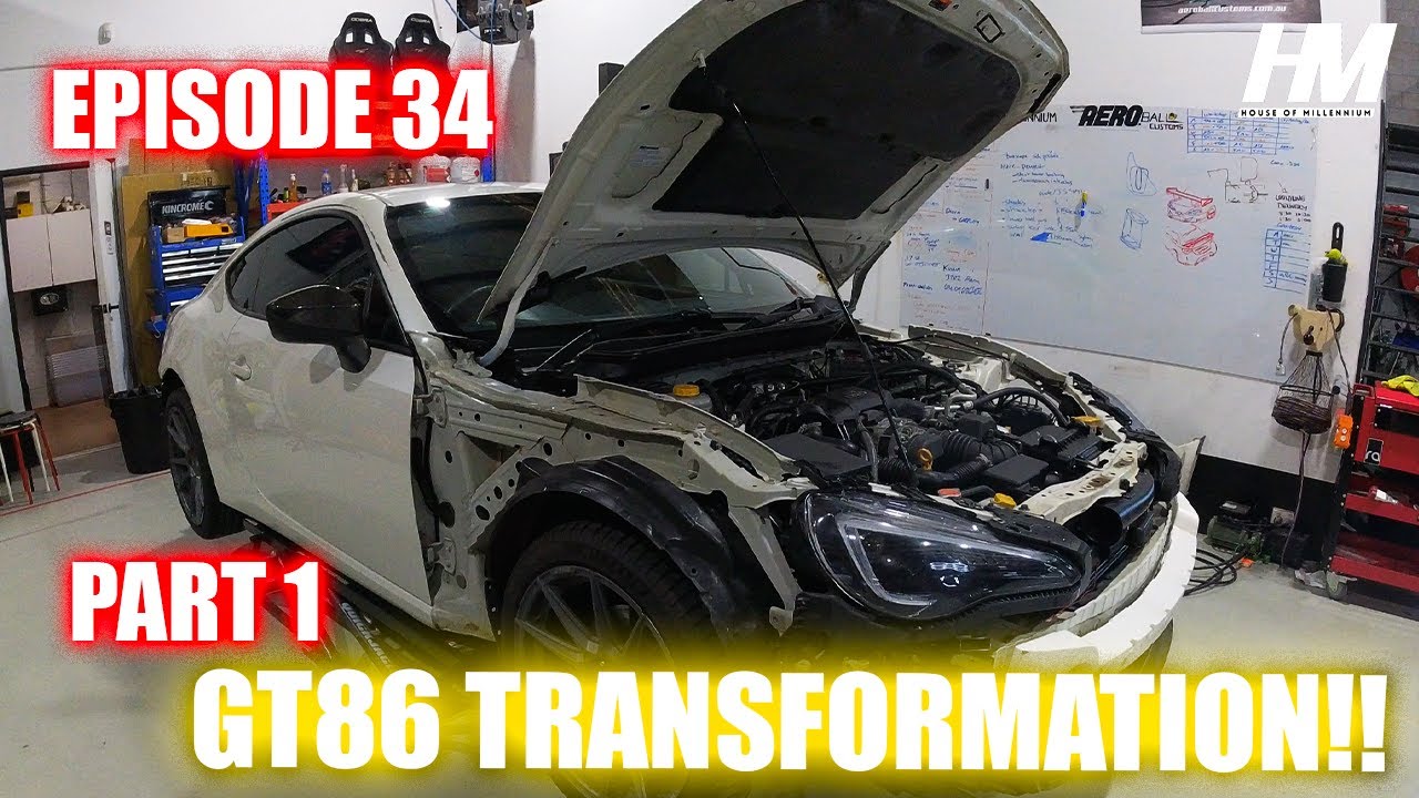 EP 34 | HOUSE OF MILLENNIUM | TOYOTA GT86 TRANSFORMATION PART 1