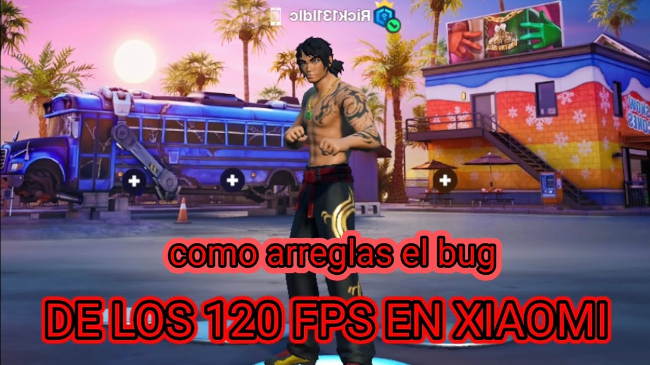 como arregla el bug de los 120 fps que te da 60 fps en vez de 120 fps de Xiaomi