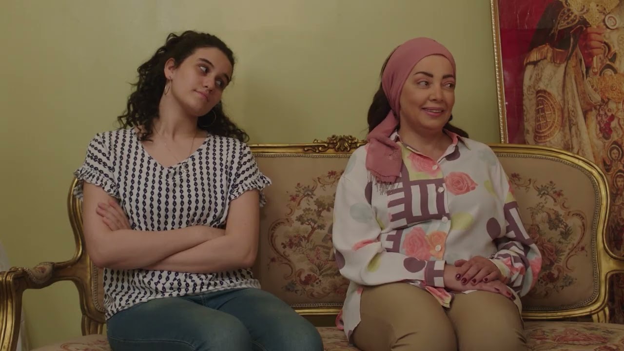 لمياء و هبة راحوا لسكان العمارة الجداد و ياريتهم ما راحوا 😂 #سابع_جار