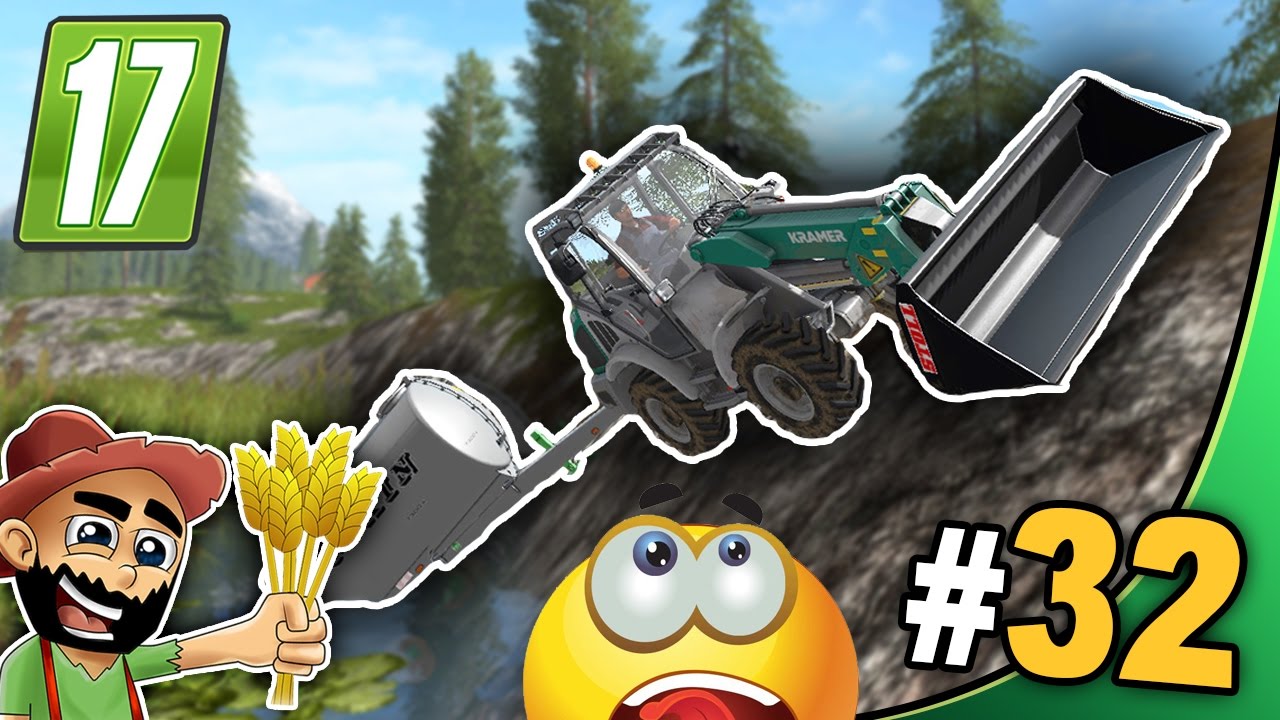 Farming Simulator 17 Ep 32 - Aproape l-am pierdut!