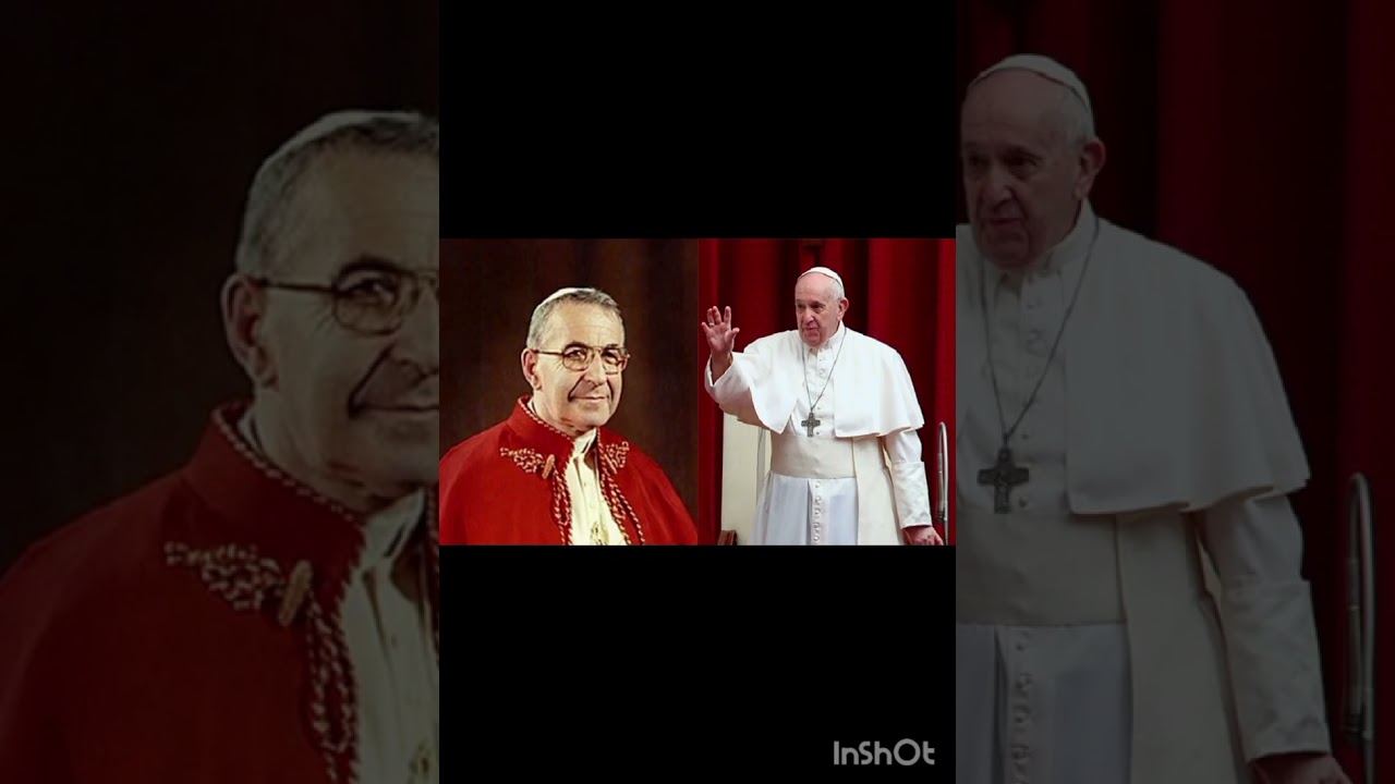 Giovanni montini e albino luciani João Paulo I e Paulo vi 