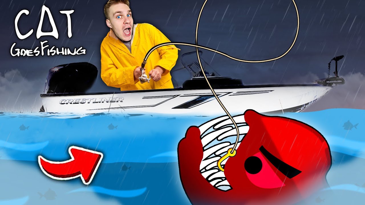 WRÓCIŁEM do *NIEBEZPIECZNEGO* ŁOWIENIA RYB ⚠️ i ZŁAPAŁEM TO… 🐠 w Cat Goes Fishing! 😱