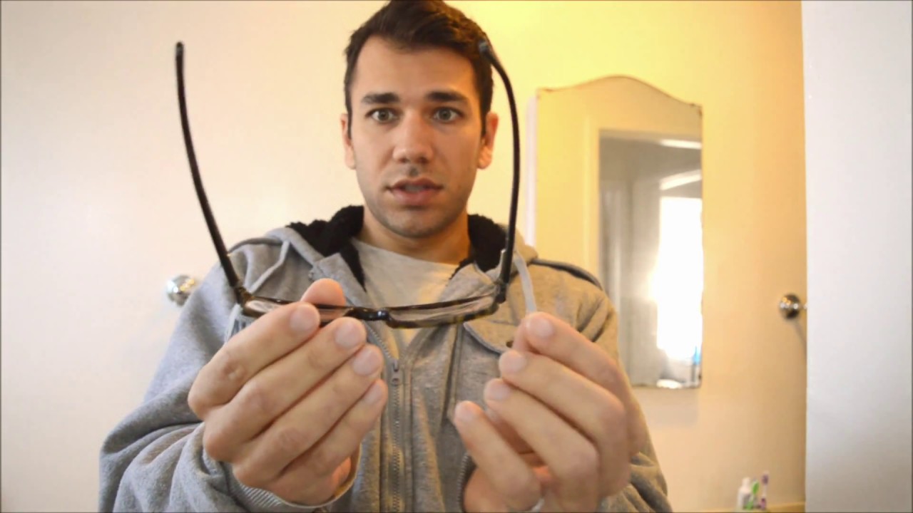 How to fix bent eye glasses