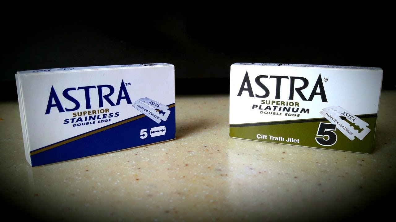 Бритье. История компании Astra. Виды лезвий Астра и их отличия между собой. Astra DE blades review.