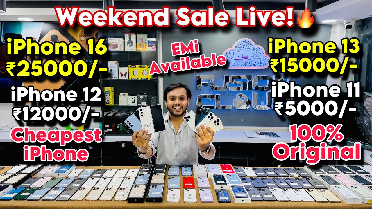 Maximize Your Savings: iPhones at the Biggest Weekend Sale in Delhi 