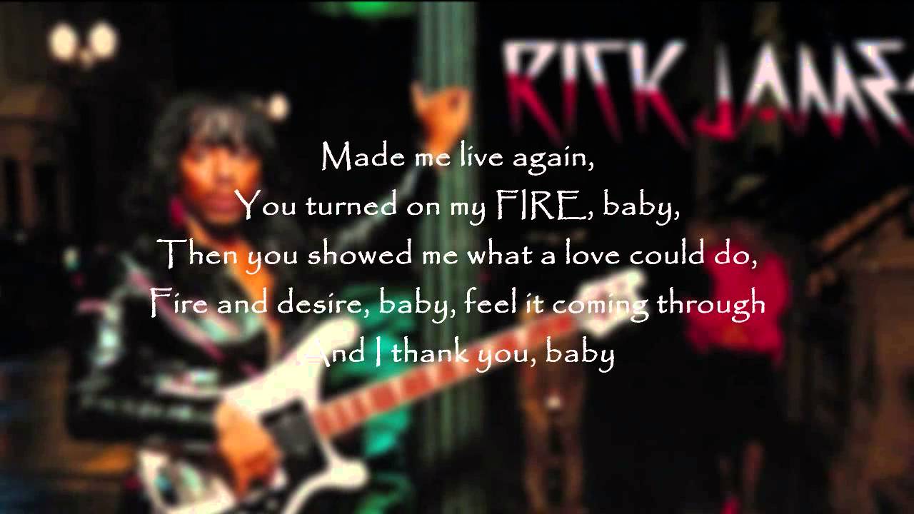 Rick James - Fire And Desire (featuring Teena Marie)