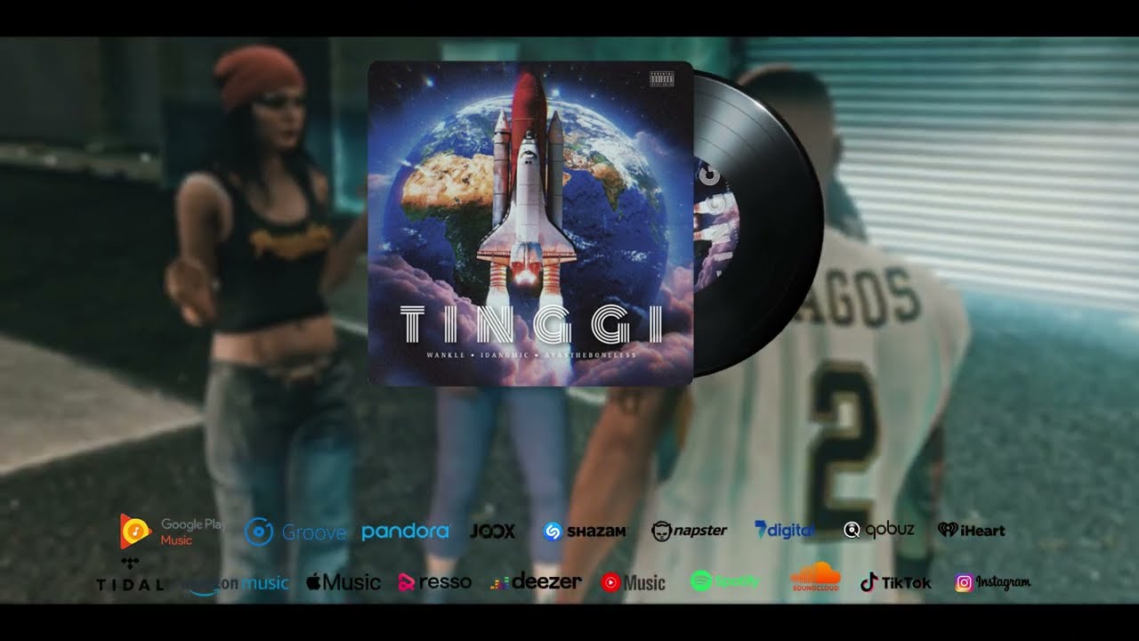 Wankle - TINGGI ft Idangmic, Ayas The Boneless ( Audio Visualizer )