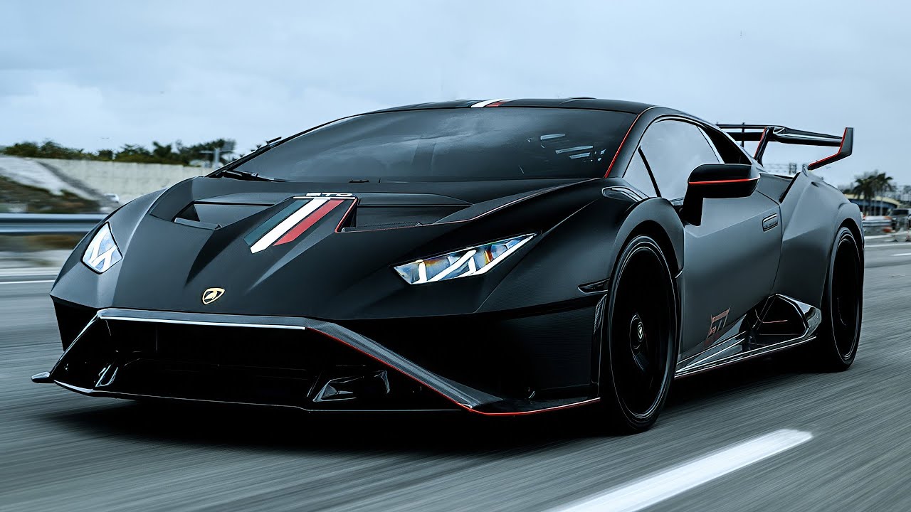 1 Hour 4K | Lamborghini Huracan STO | Pure Exhaust