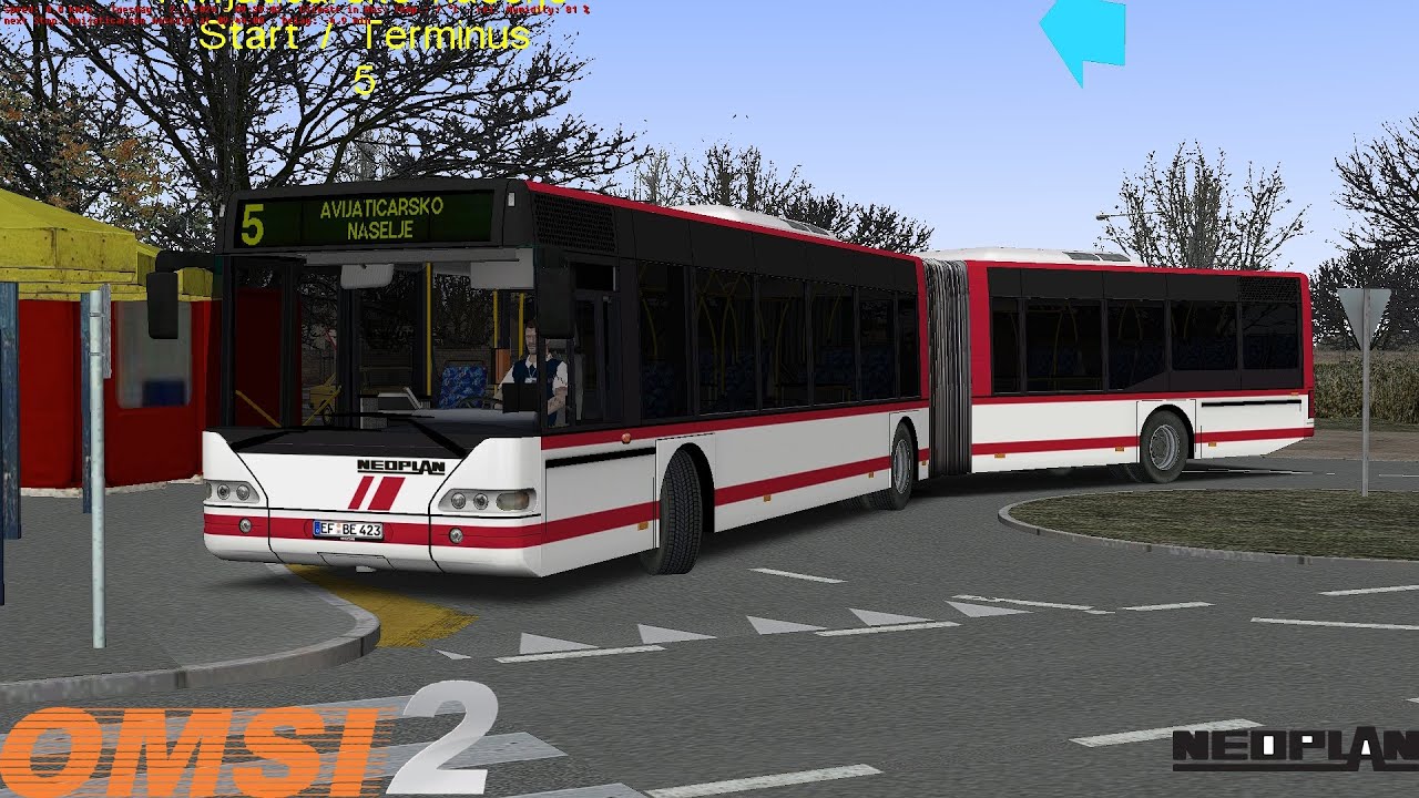 Omsi 2 - Novi Sad - Line 5 - Neoplan Centroliner N4421