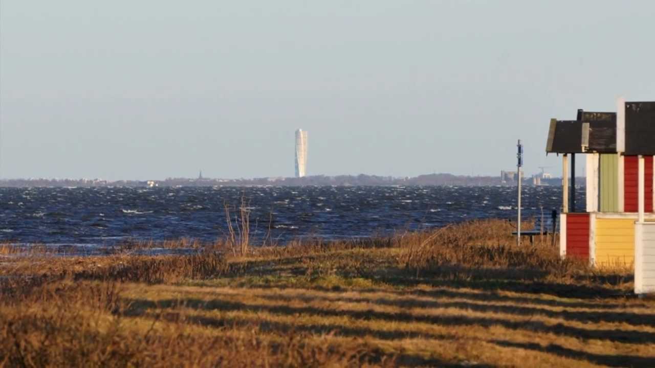 High sea level in Skanor Falsterbo 2012