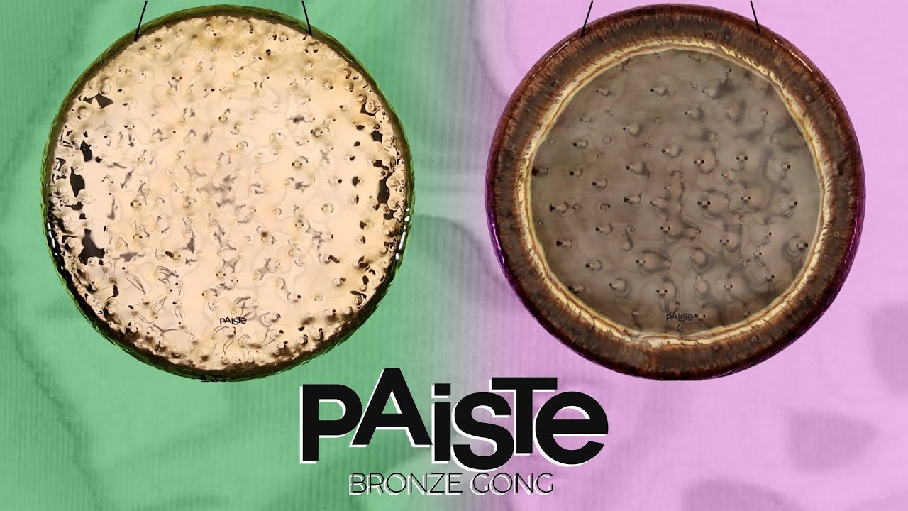 Paiste Bronze Gong Comparison: No. 0 & 1 | Gongs Unlimited