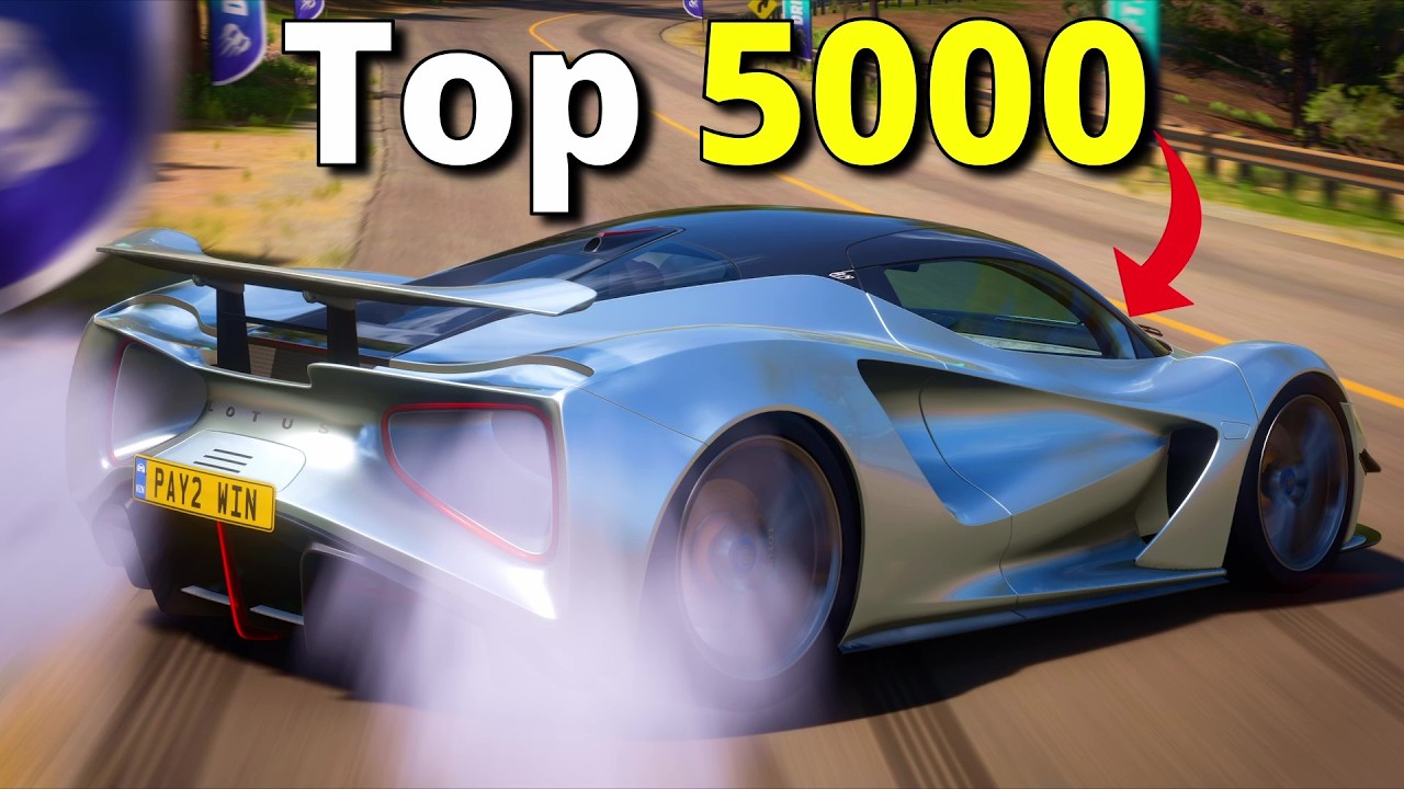 Can I Get Top 5000 On EVERY Drift Zone In Forza?