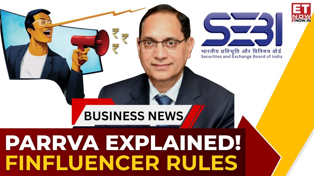 SEBI Chief Explains PaRRVA: What Changes for Investors? | Finfluencers & Responsible Investing!