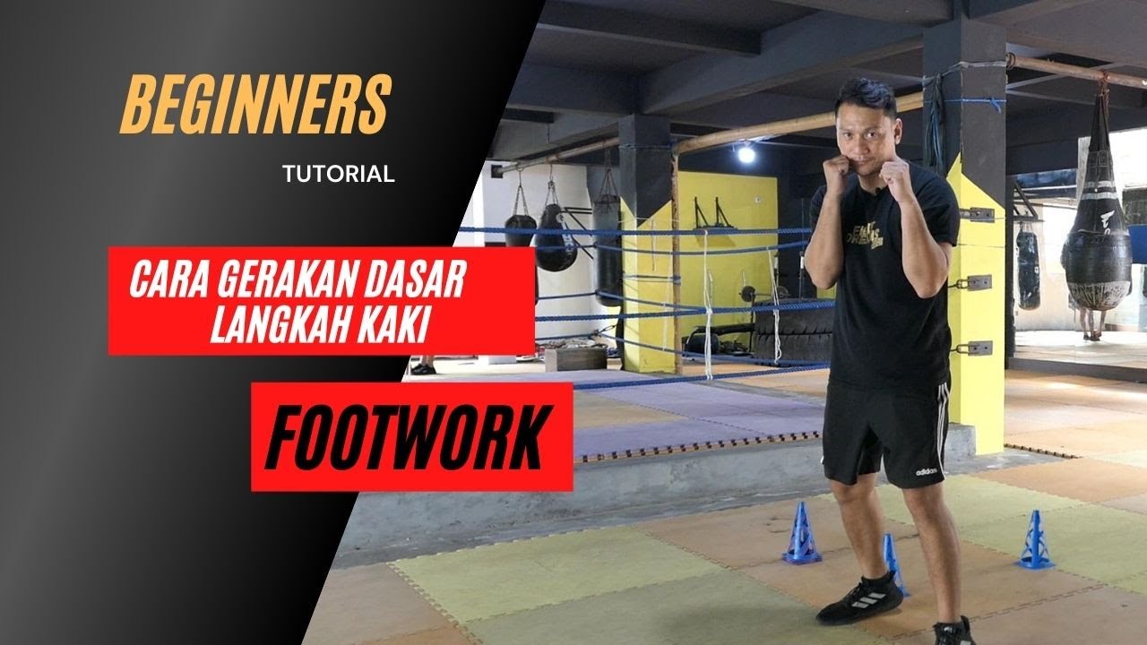 Cara gerakan dasar langkah kaki - Basic footwork | Beginners