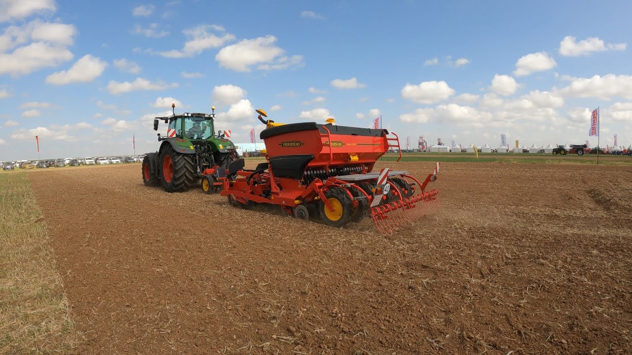 Fendt 722 Vario + Vaderstad 300-C || DEMOAGRO 2023